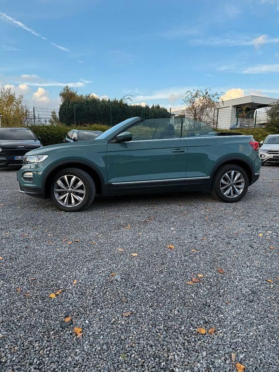 Gebraucht VW T-Roc Cabriolet Style 150 PS (110 kW) 2021 Grün Cabrio