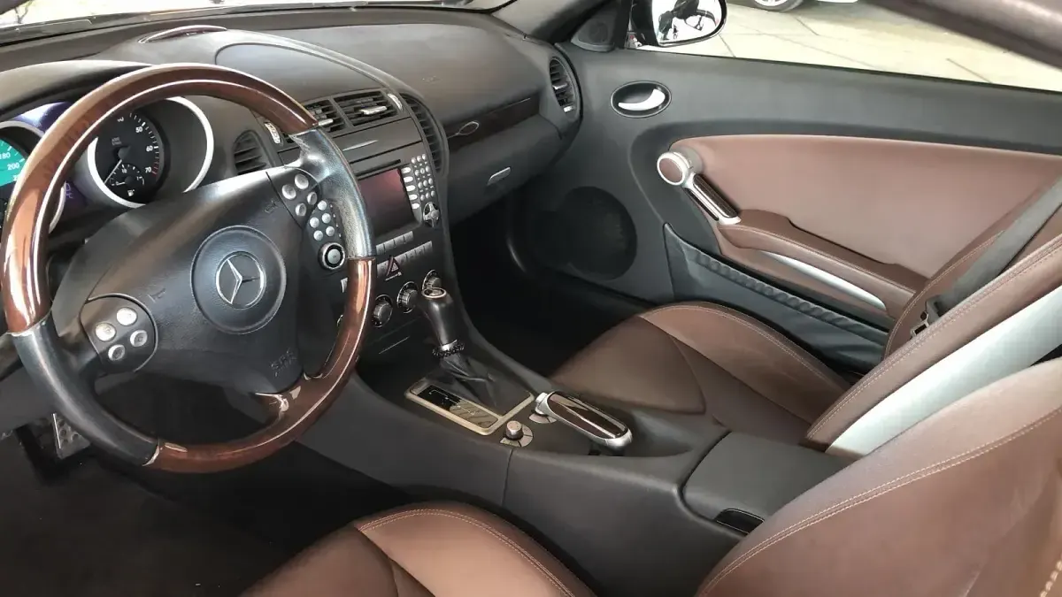 Gebraucht Mercedes SLK350 272 PS (200 kW) 2004 Schwarz Cabrio