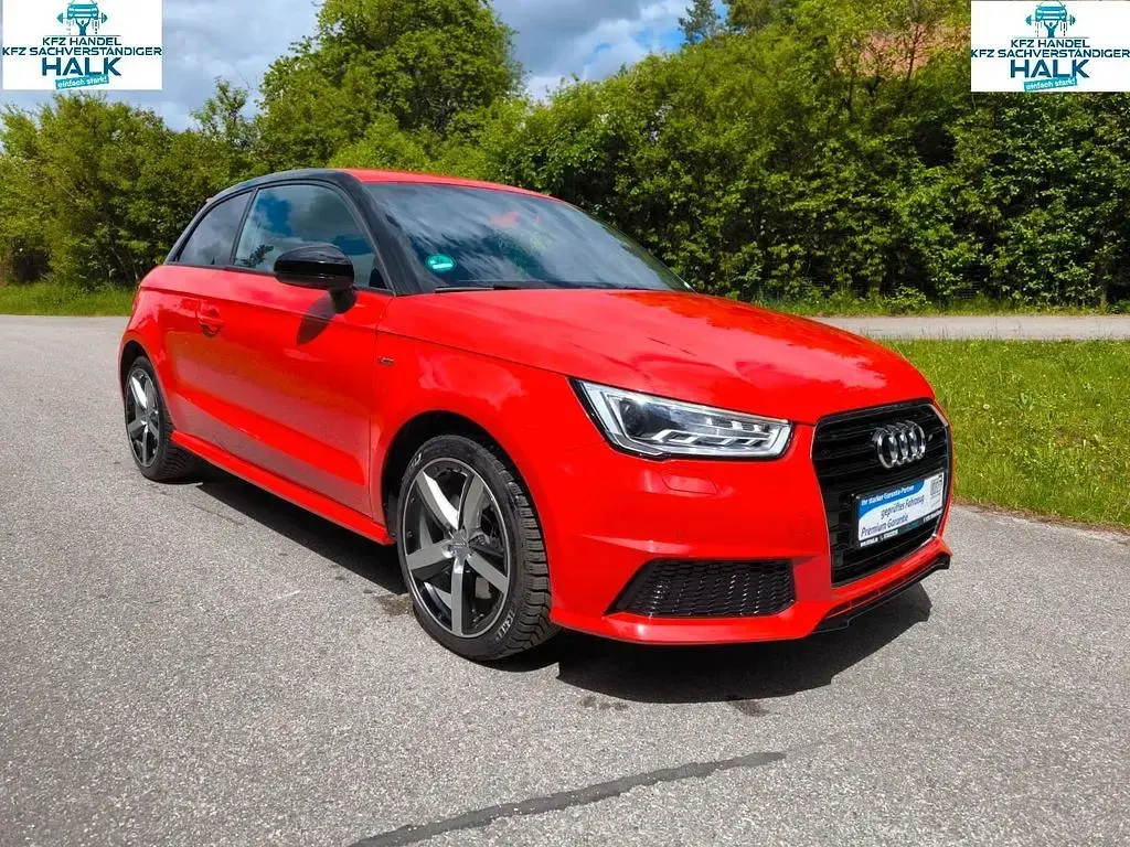 Używany Audi A1 S-Line 192 KM (141 kW) 2017 Czerwony Hatchback