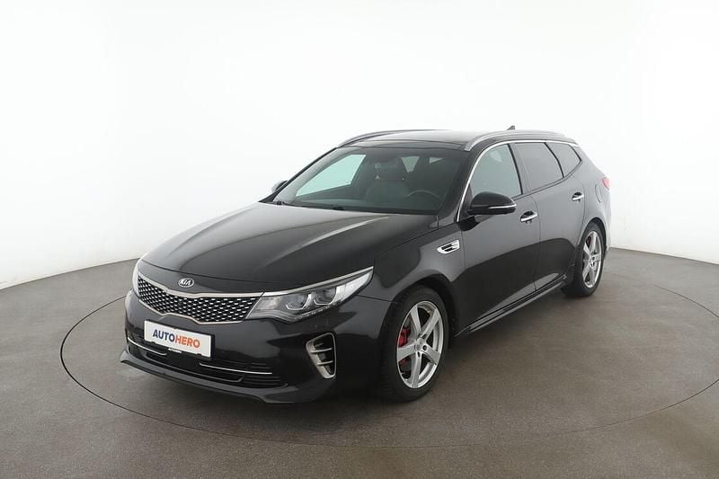 Schwarz Gebraucht 2017 Kia Optima Kombi | 17.700 € (Guter Preis) - Bild 1/3
