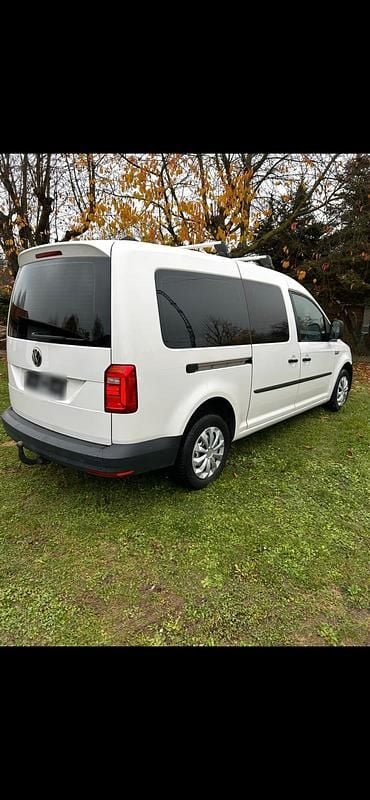 Gebraucht VW Caddy Maxi 102 PS (75 kW) 2019 Weiß Van / Kleinbus
