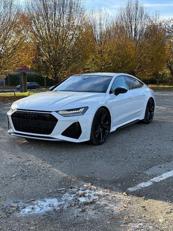 Weiß Gebraucht 2021 Audi RS7 Ambiente Kleinwagen | 87.499 € (Guter Preis) - Bild 1/4