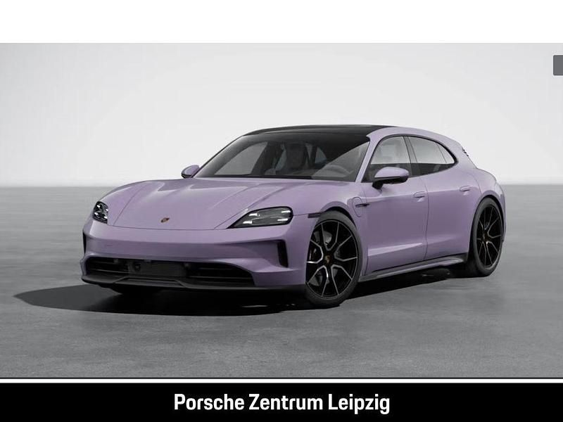 Violett Gebraucht 2024 Porsche Taycan 4S Sport Turismo Limousine | 128.800 € - Bild 1/4