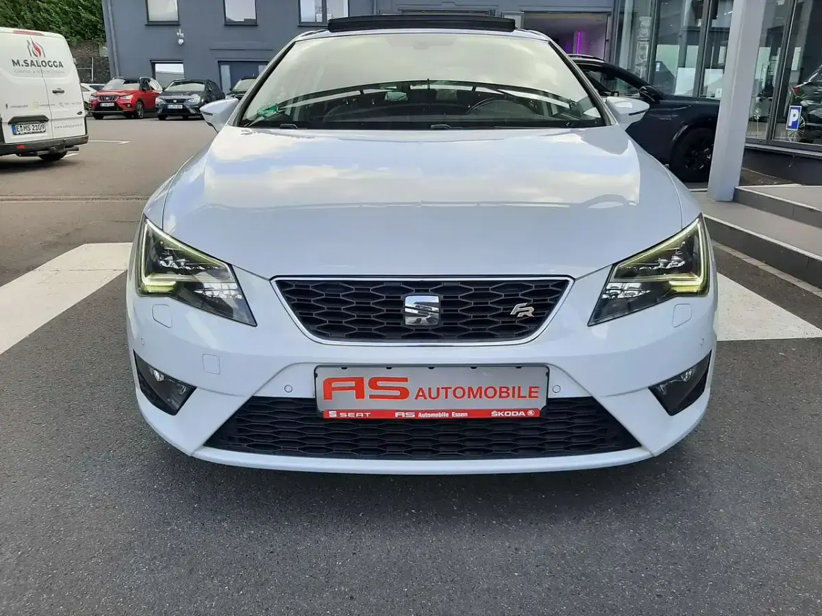 Brugt Seat Leon FR 150 HK (110 kW) 2016 Hvid Hatchback