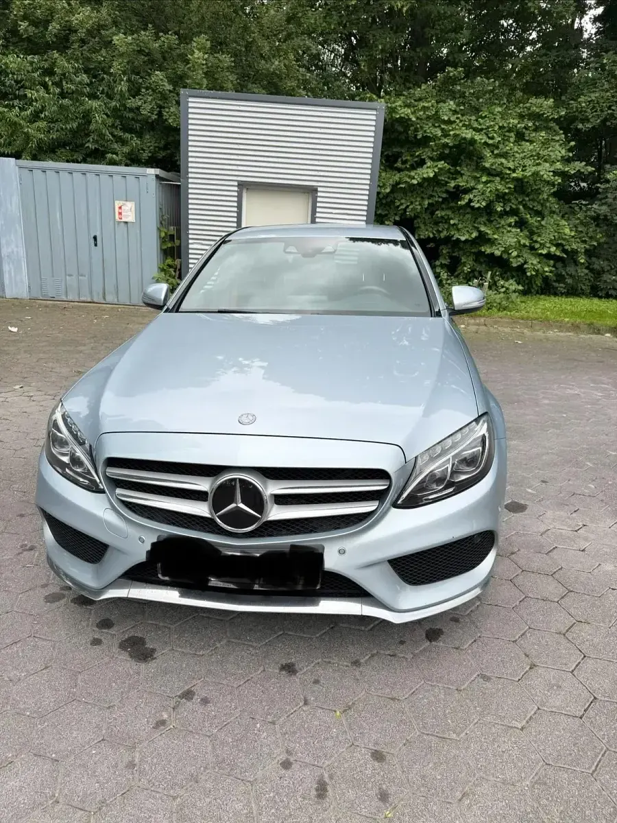 Gebraucht Mercedes C220 AMG line 197 PS (144 kW) 2014 Silber Limousine