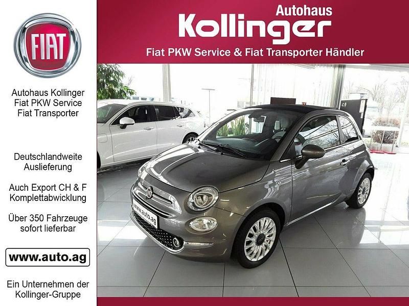 Grau Gebraucht 2022 Fiat 500C Dolcevita Cabrio | 13.844 € (Fairer Preis) - Bild 1/4