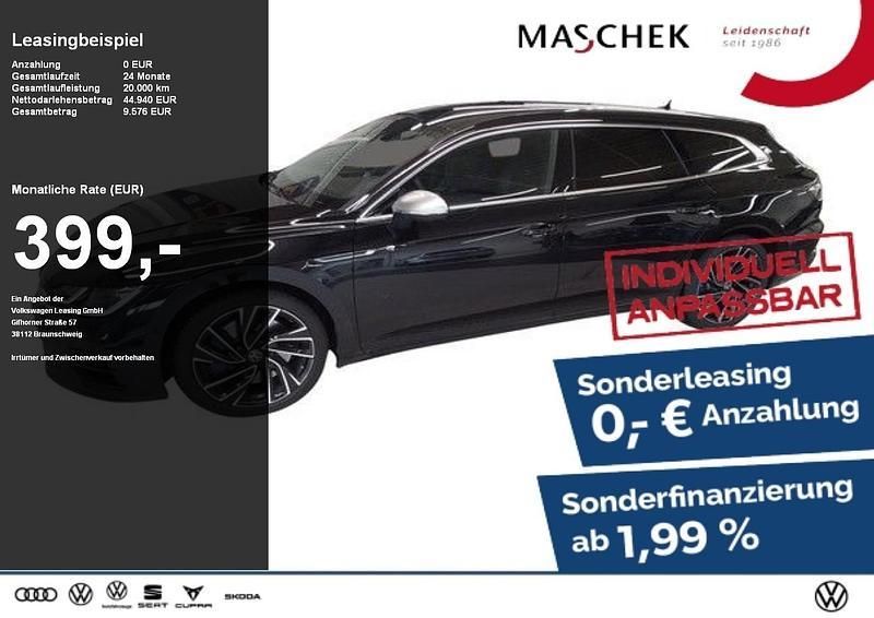 Deep black perleffekt Gebraucht 2024 VW Arteon R Limousine | 43.640 € (Fairer Preis) - Bild 1/4