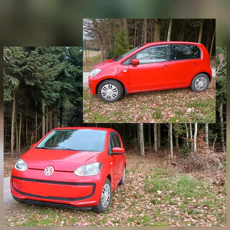 Gebraucht VW up! move up! 60 PS (44 kW) 2012 Rot Kleinwagen