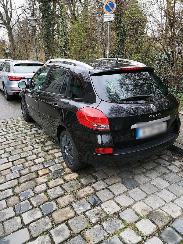 Gebraucht Renault Clio GrandTour 75 PS (55 kW) 2011 Schwarz Kombi