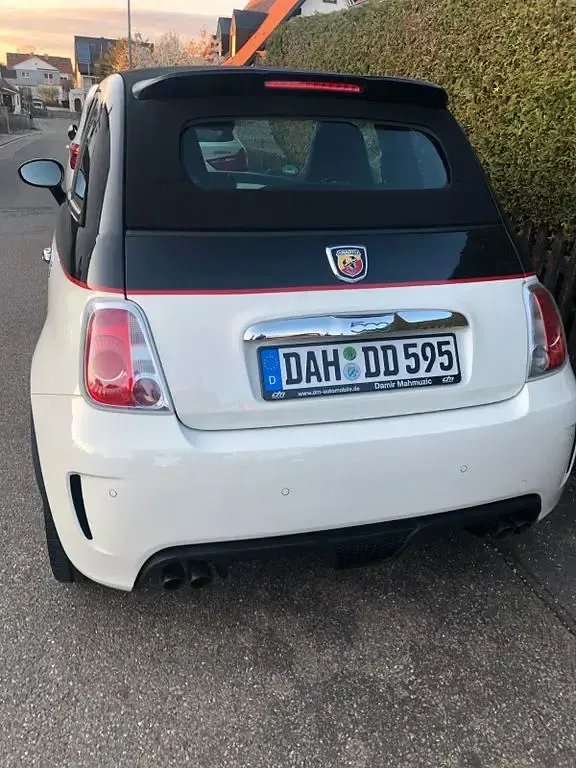Gebraucht Abarth 595C Custom 140 PS (102 kW) 2011 Weiß