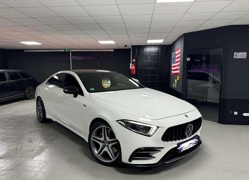 Weiß Gebraucht 2017 Mercedes CLS400 AMG Limousine | 42.999 € - Bild 1/4