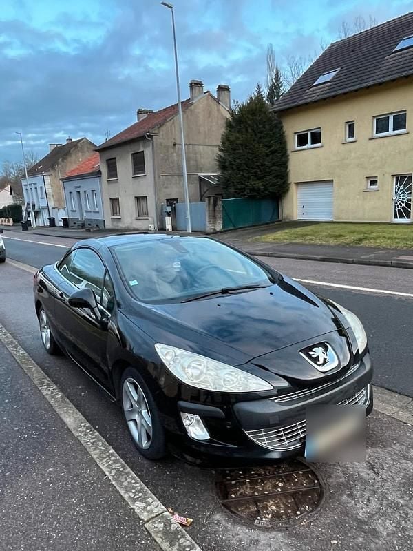 Schwarz Gebraucht 2009 Peugeot 308 CC Cabrio | 2.500 € (Fairer Preis) - Bild 1/4