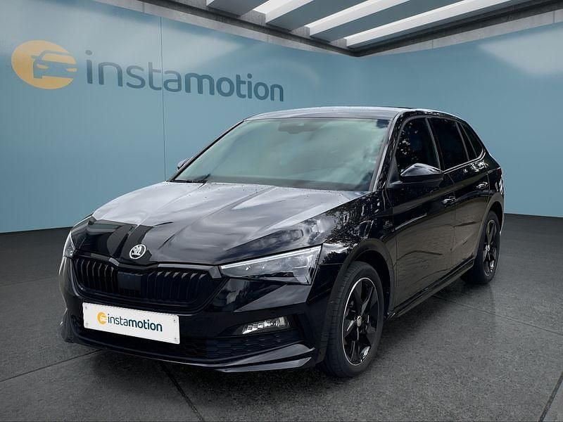 Schwarz Gebraucht 2021 Skoda Scala Kleinwagen | 21.999 € (Fairer Preis) - Bild 1/4