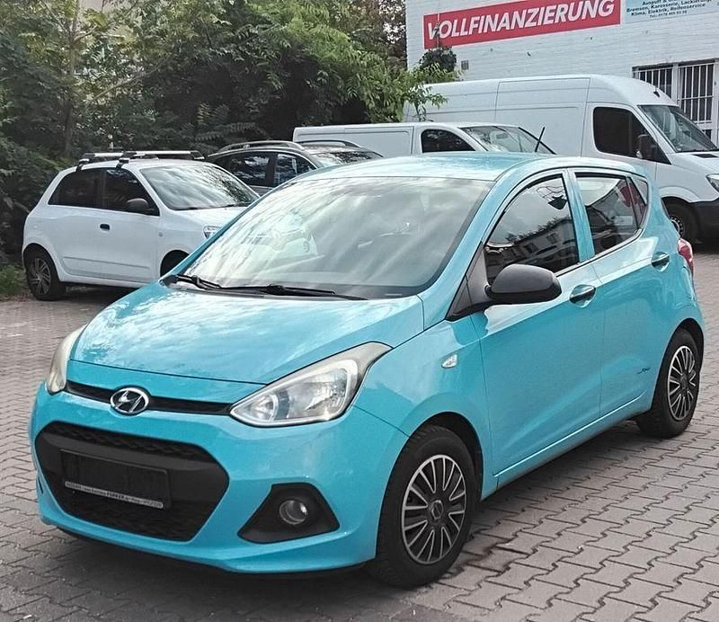 Blau Gebraucht 2014 Hyundai i10 Classic Kleinwagen | 5.350 € (Etwas zu teuer) - Bild 1/4
