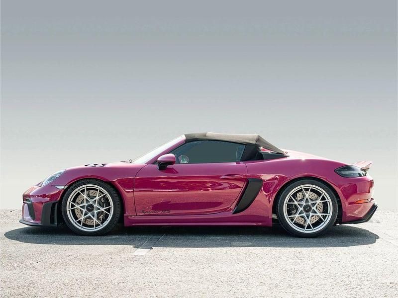 Neu Porsche 718 Spyder 500 PS (367 kW) 2025 Violett Cabrio