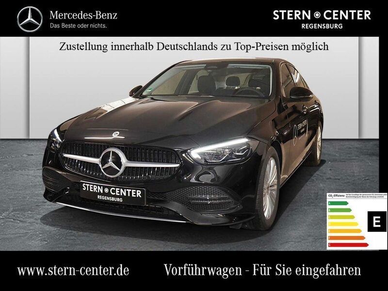 Unilack schwarz Gebraucht 2024 Mercedes C180 Premium Limousine | 33.977 € (Superpreis) - Bild 1/4