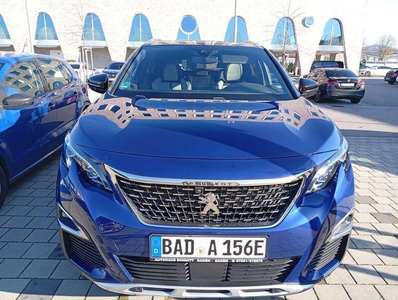 Blau Gebraucht 2020 Peugeot 3008 GT SUV | 23.599 € (Fairer Preis) - Bild 1/4