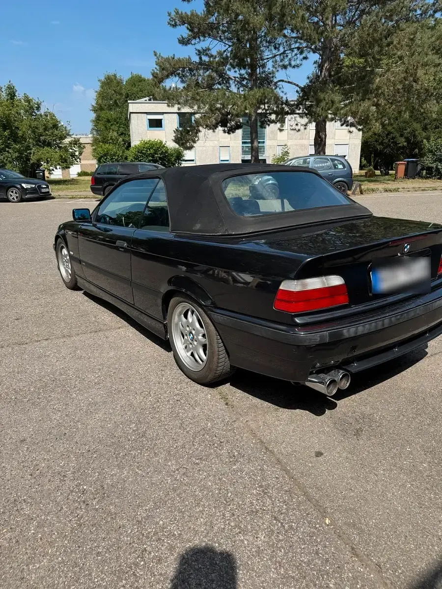 Gebraucht BMW 328 Cabriolet Basis 193 PS (141 kW) 1997 Schwarz Cabrio