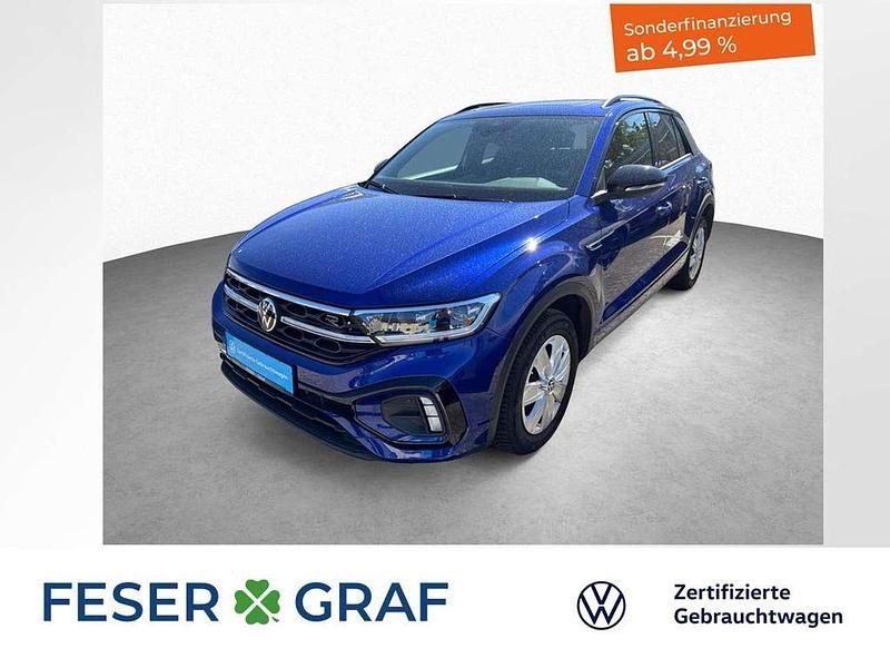 Lapiz blue metallic Gebraucht 2024 VW T-Roc R-line SUV | 32.290 € (Fairer Preis) - Bild 1/2