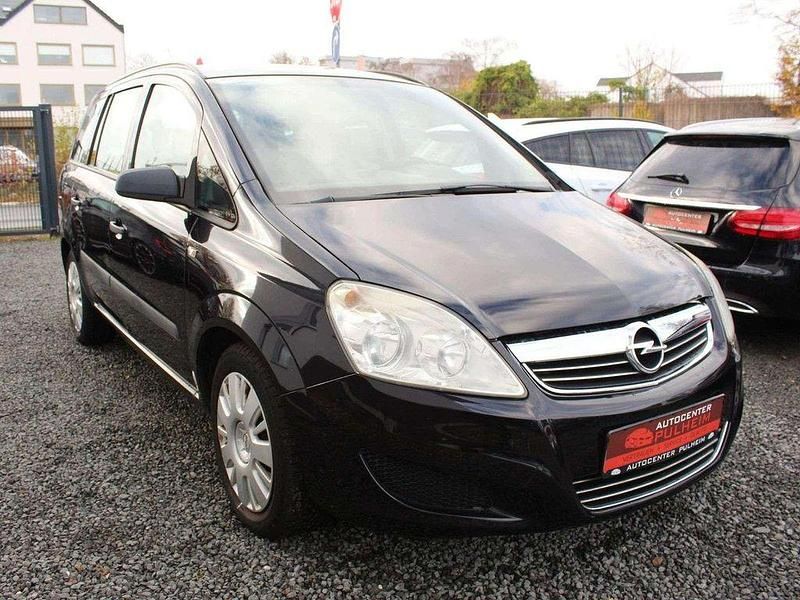 Gebraucht Opel Zafira Selection 116 PS (85 kW) 2009 Schwarz Van / Kleinbus
