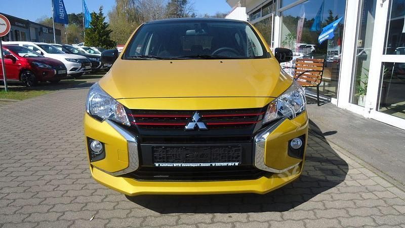 Citrin gelb Neu 2025 Mitsubishi Space Star Select+ Limousine | 15.990 € - Bild 1/4