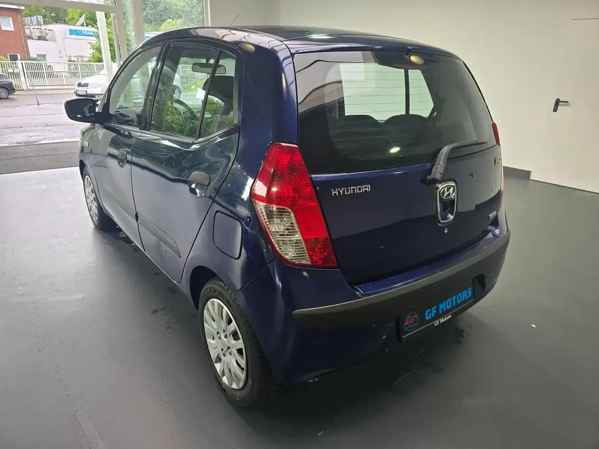 Gebraucht Hyundai i10 Style 77 PS (56 kW) 2008 Blau Kleinwagen