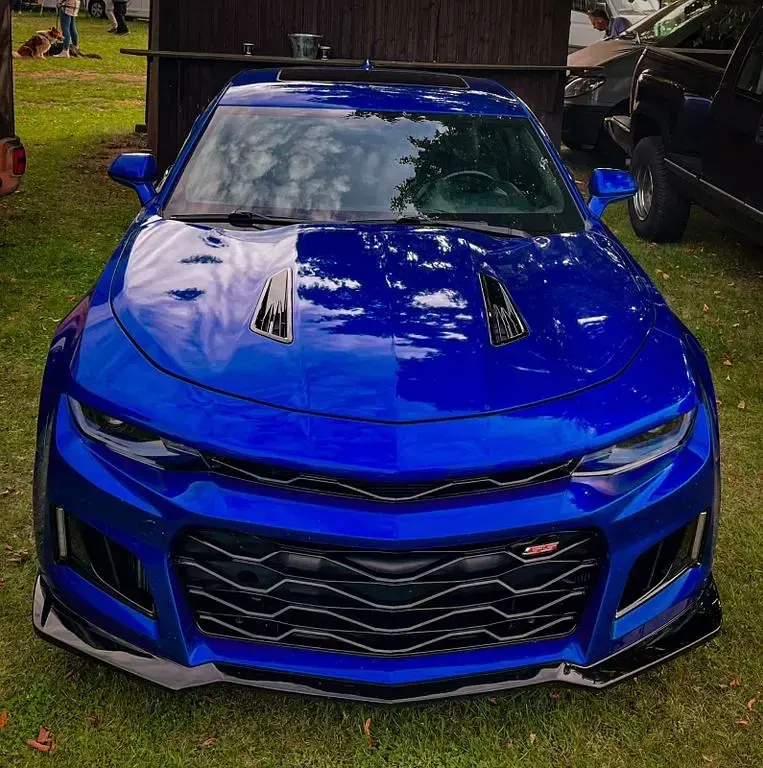 Gebraucht Chevrolet Camaro 453 PS (333 kW) 2016 Blau