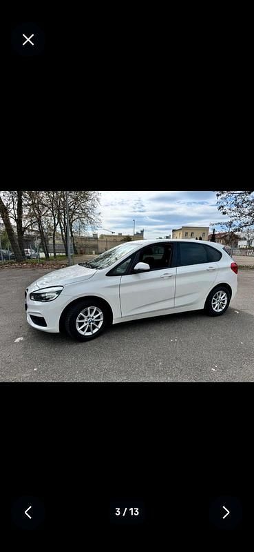Używany BMW 218 Active Tourer 136 KM (100 kW) 2016 Biały Minivan