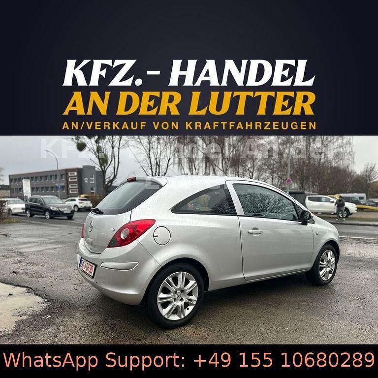 Gebraucht Opel Corsa Edition 80 PS (58 kW) 2008 Silber Kleinwagen