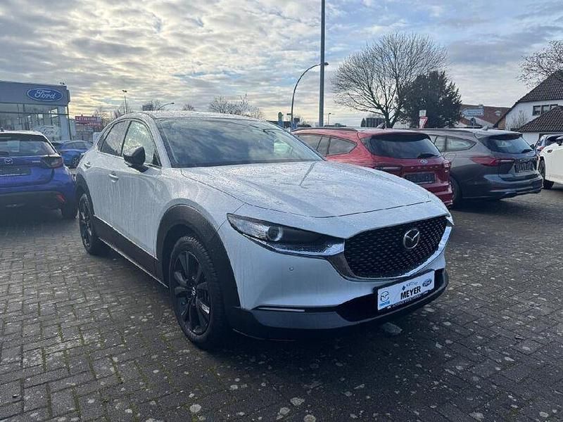 Grau Gebraucht 2025 Mazda CX-30 Homura-Line SUV | 24.850 € (Superpreis) - Bild 1/2