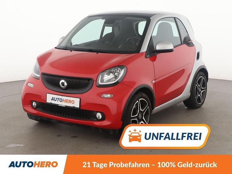 Rot Gebraucht 2016 Smart ForTwo Coupé Prime Kleinwagen | 11.370 € (Superpreis) - Bild 1/3
