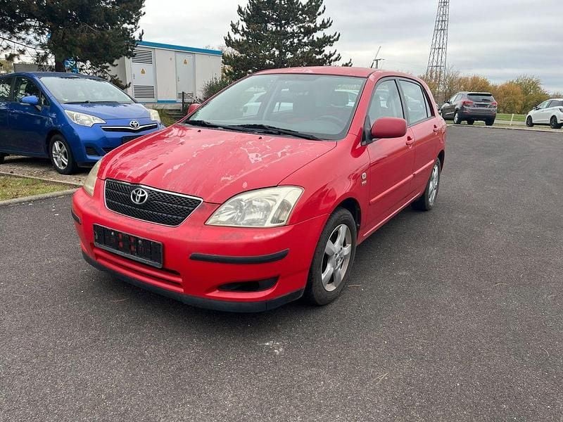 Rot Gebraucht 2003 Toyota Corolla Sol Limousine | 1.750 € (Superpreis) - Bild 1/4