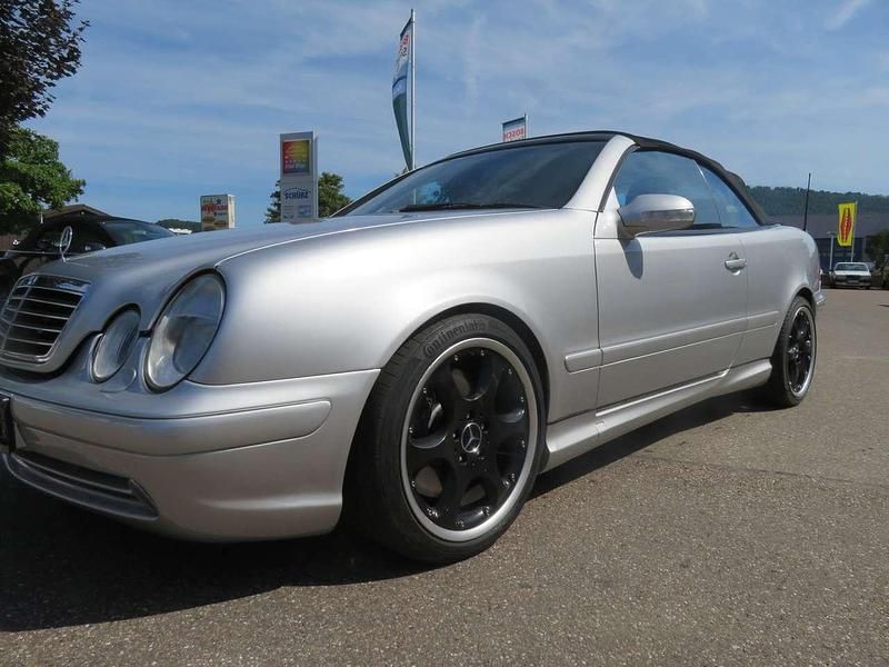 Gebraucht Mercedes CLK55 AMG Avantgarde 360 PS (264 kW) 1999 Silber Cabrio