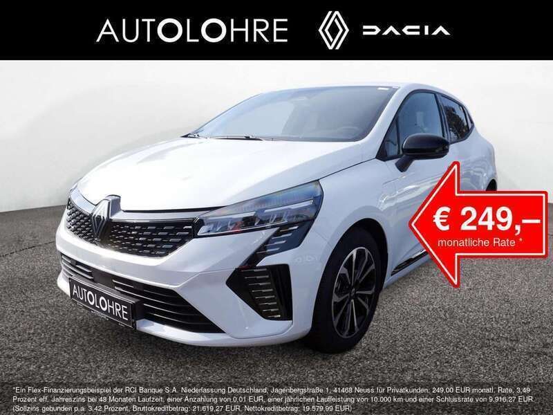 Arktisweiss Gebraucht 2025 Renault Clio V Techno Kleinwagen | 20.980 € (Fairer Preis) - Bild 1/4