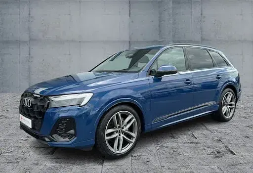 Gebraucht Audi Q7 S-Line 286 PS (210 kW) 2024 Ascariblau metallic SUV