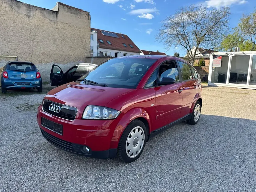 Gebraucht Audi A2 75 PS (55 kW) 2002 Rot Kleinwagen
