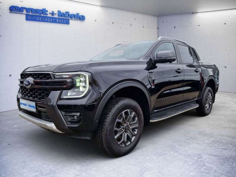 Agate black metallic Gebraucht 2024 Ford Ranger Wildtrack Abholung | 52.360 € (Teuer) - Bild 1/4