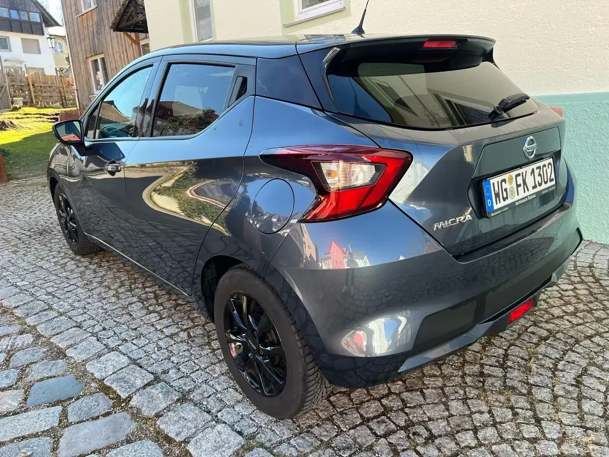 Gebraucht Nissan Micra 92 PS (67 kW) 2022 Blau Kleinwagen