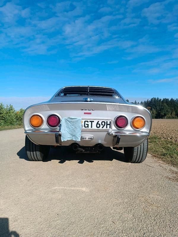 Gebraucht Opel GT 90 PS (66 kW) 1969 Silber Coupé