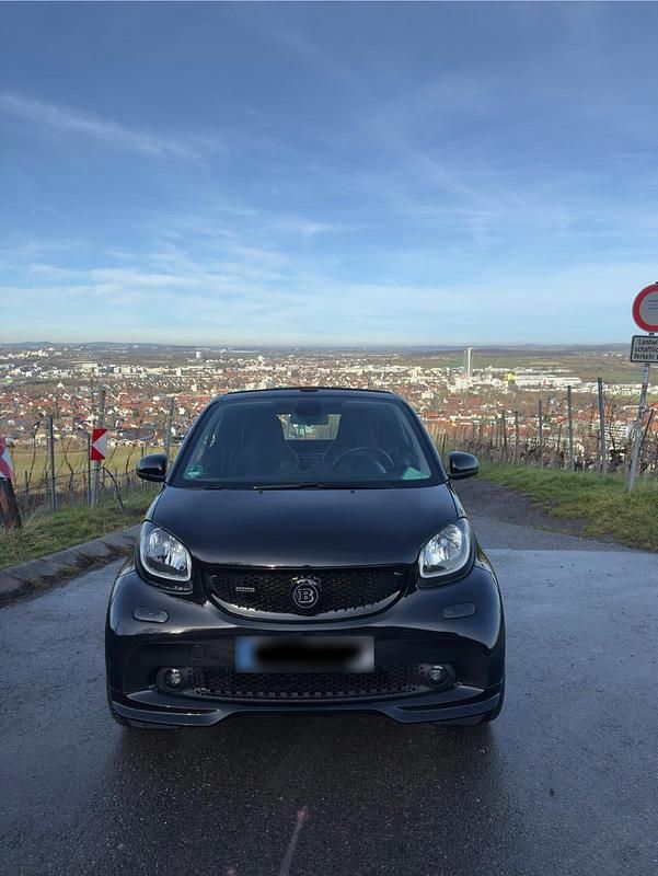 Gebraucht Smart ForTwo Cabrio Brabus 90 PS (66 kW) 2018 Schwarz Cabrio
