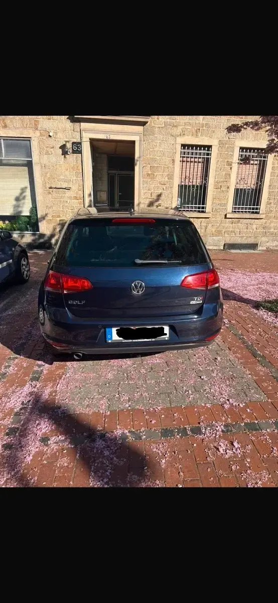 Gebraucht VW Golf VII 2016 Blau Kleinwagen