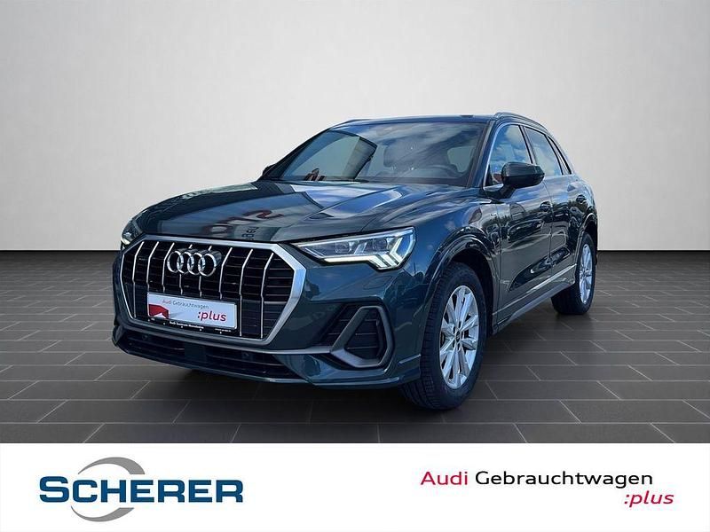 Individuallackierung, audi exc Gebraucht 2021 Audi Q3 S-Line SUV | 34.900 € (Fairer Preis) - Bild 1/4