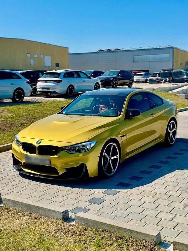 Gebraucht BMW M4 M Performance 431 PS (317 kW) 2015 Gelb Coupé