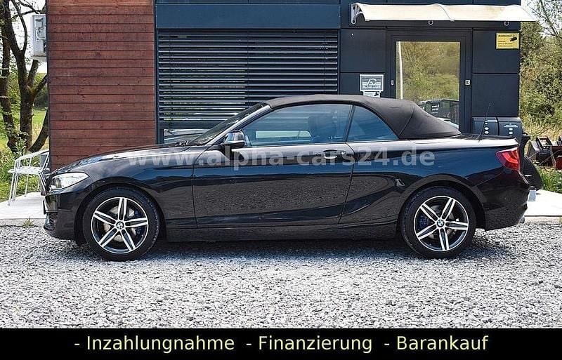Second-hand BMW 220 Advantage 184 CP (135 kW) 2015 Negru Cabrio