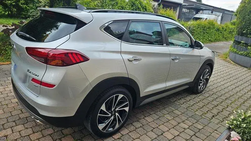 Gebraucht Hyundai Tucson Premium 184 PS (135 kW) 2020 Silber SUV
