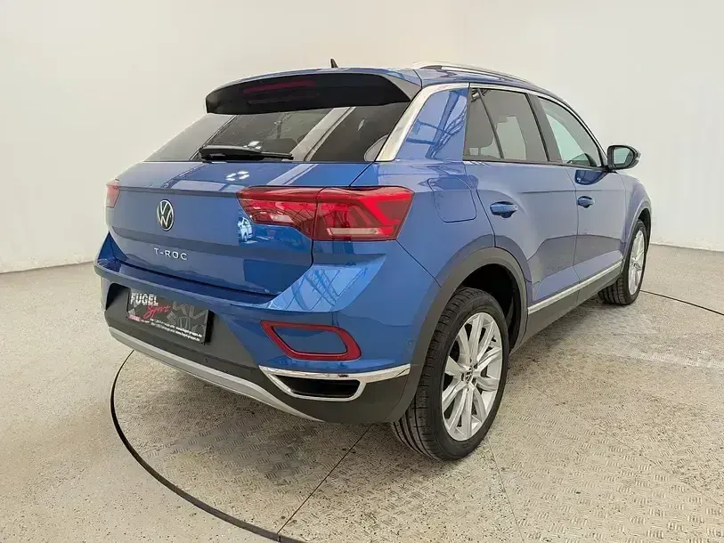 Occasion VW T-Roc Style 150 ch (110 kW) 2022 Bleue SUV