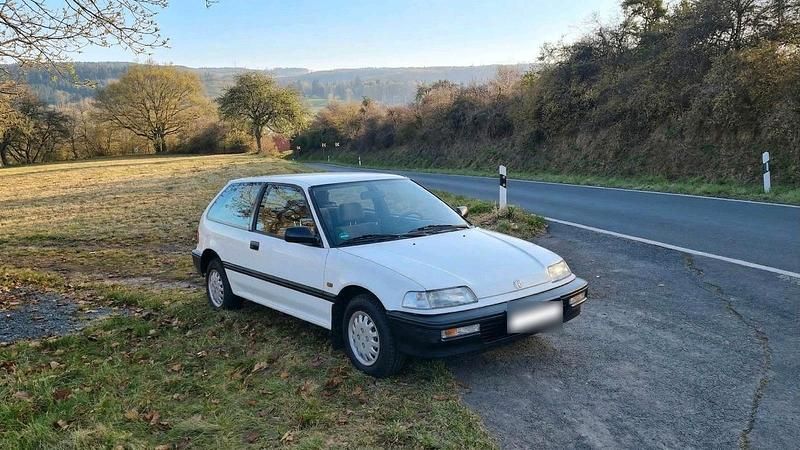 Gebraucht Honda Civic 90 PS (66 kW) 1990 Weiß Kleinwagen