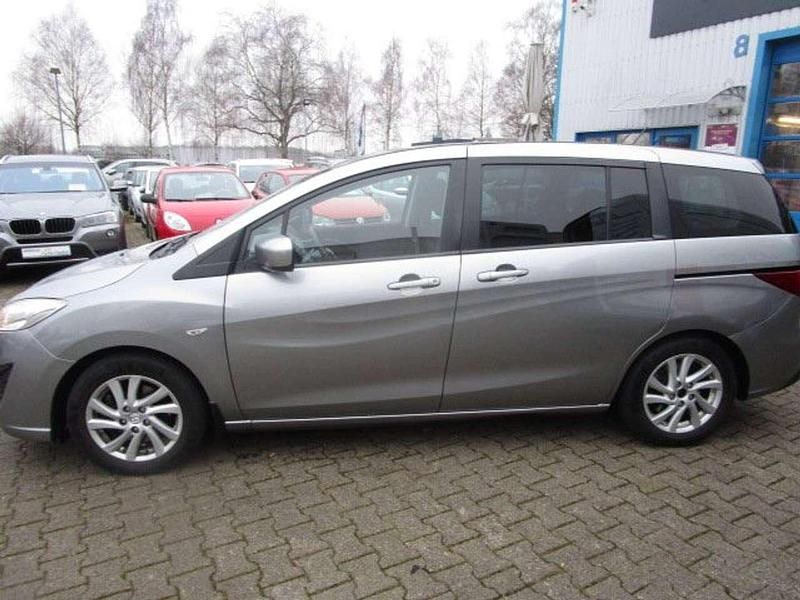 Gebraucht Mazda 5 Center-Line 116 PS (85 kW) 2011 Plutossilber metallic Van / Kleinbus