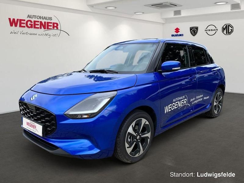 Frontier blue pearl Gebraucht 2024 Suzuki Swift Comfort+ Kleinwagen | 17.630 € (Etwas zu teuer) - Bild 1/4