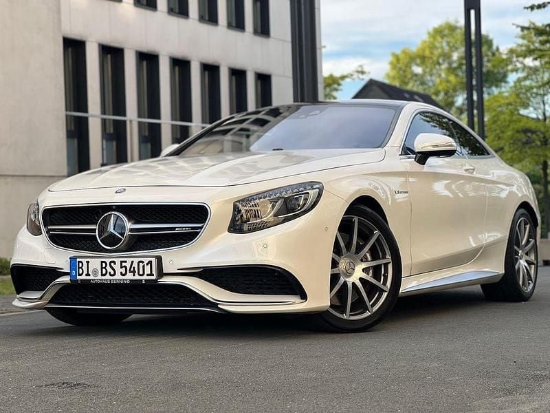 Weiß Gebraucht 2015 Mercedes S63 AMG AMG Coupé | 67.990 € (Superpreis) - Bild 1/4